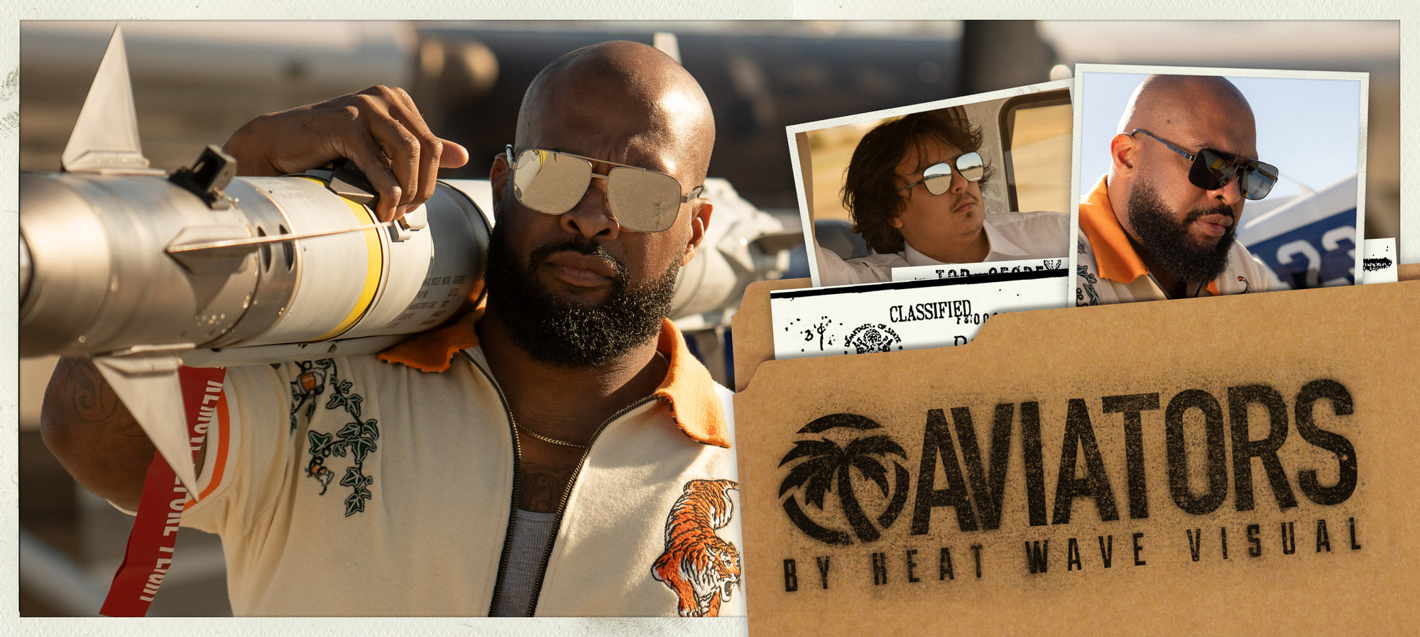 Heat Wave Visual 3 Heat Wave Visual -Heat Wave Visual Aviators Slider Web