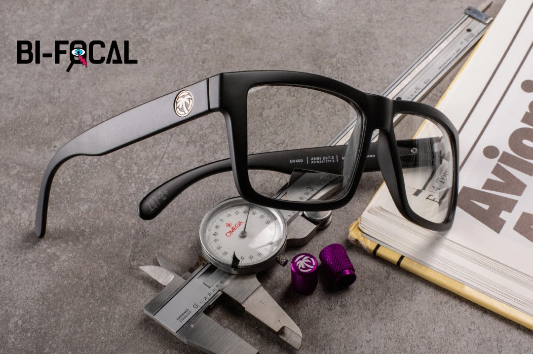 VISE Z87 BI-FOCAL Glasses: CLEAR Lens 3 VISE Z87 BI-FOCAL Glasses: CLEAR Lens - Image 3