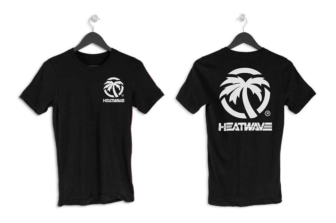 Heat Wave Billboard T-Shirt Black ( SIZE XL ONLY) 1 Heat Wave Billboard T-Shirt Black ( SIZE XL ONLY)