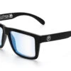 XL VISE Z87 Sunglasses Black Frame: Blue Light Blocking