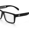 VISE Z87 Sunglasses Black Frame: Clear Lens