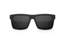 VISE Sunglasses: Black Metal Customs -Heat Wave Visual Black Metal Black Black Front