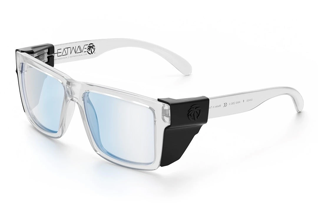 VISE Z87 Sunglasses Vapor Clear Frame: Blue Light Blocking Lens 3 VISE Z87 Sunglasses Vapor Clear Frame: Blue Light Blocking Lens - Image 3