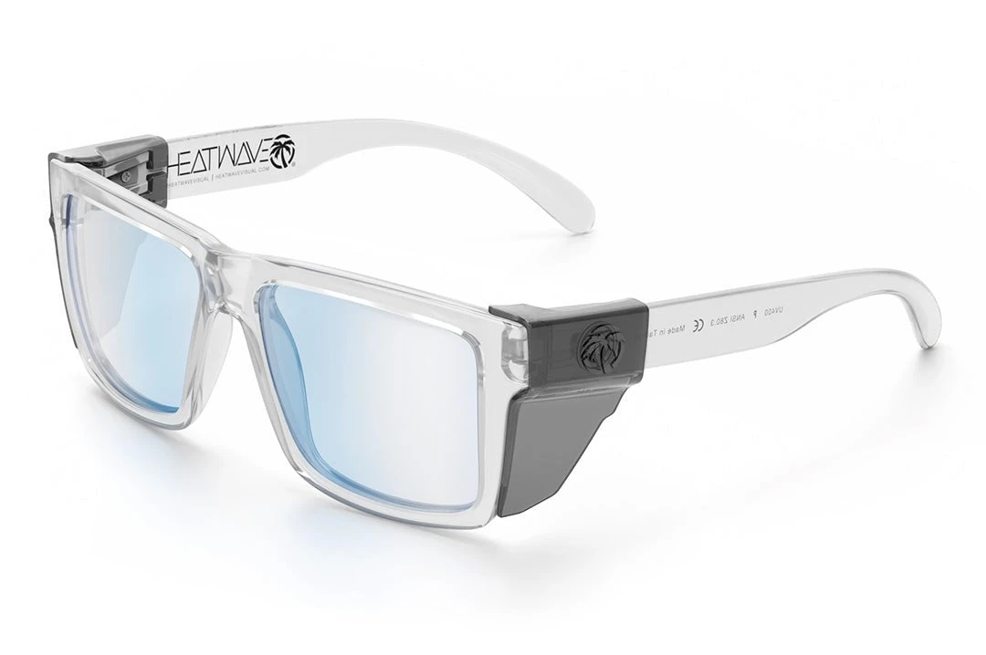 VISE Z87 Sunglasses Vapor Clear Frame: Blue Light Blocking Lens 4 VISE Z87 Sunglasses Vapor Clear Frame: Blue Light Blocking Lens - Image 4