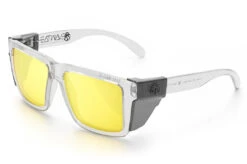 XL VISE Z87 Sunglasses Vapor Clear: 20 XL VISE Z87 Sunglasses Vapor Clear: -Heat Wave Visual Clear Hi Vis Yellow Angle Smoke 76a3bdea bca8 4c70 9894 309838518c7c