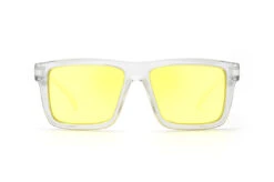 XL VISE Z87 Sunglasses Vapor Clear: 18 XL VISE Z87 Sunglasses Vapor Clear: -Heat Wave Visual Clear Hi Vis Yellow Front 89183c9b e675 4f23 9288 d4eca3d842f2