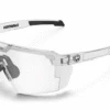 Future Tech Sunglasses: Vapor Clear Frame Photochromic Lens Z87+