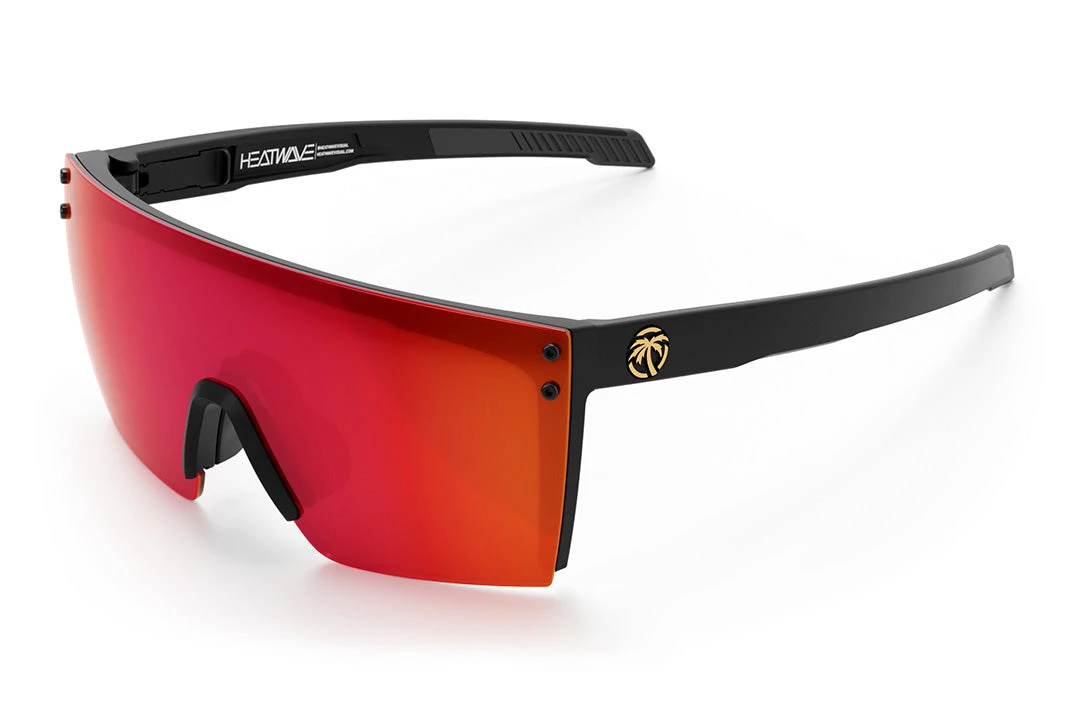 Performance Lazer Face Sunglasses: Red/Orange Z87+ 2 Performance Lazer Face Sunglasses: Red/Orange Z87+ - Image 2