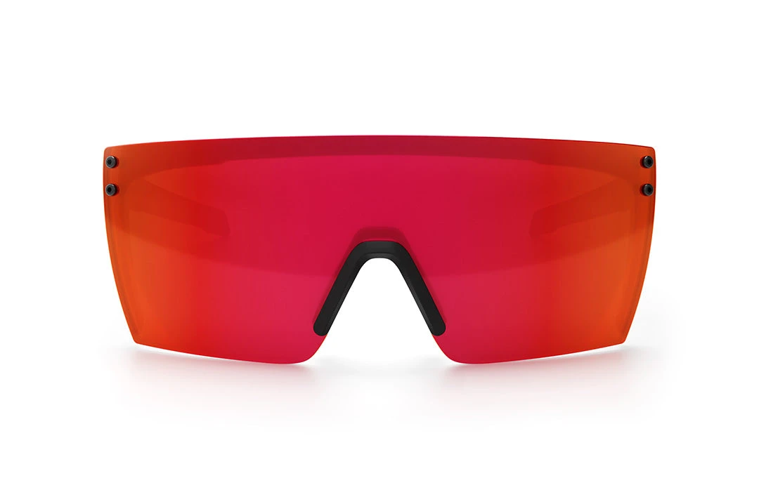 Performance Lazer Face Sunglasses: Red/Orange Z87+ 3 Performance Lazer Face Sunglasses: Red/Orange Z87+ - Image 3