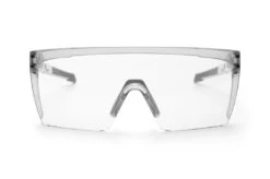 Performance XL Lazer Face Sunglasses: Anti Fog Clear Lens Z87+ -Heat Wave Visual LazerFace XL Perf Clear Clear Front