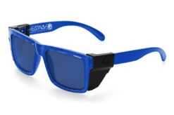 VISE Z87 Sunglasses Neon Blue Frame -Heat Wave Visual Neon Blue Black dd68984e 4b8b 4436 9dae 1cf7a65cf2da