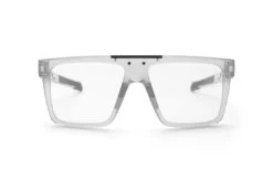 Performance Quatro Sunglasses: Anti Fog Clear Lens Z87+ -Heat Wave Visual Quatro Perf Clear Clear Front