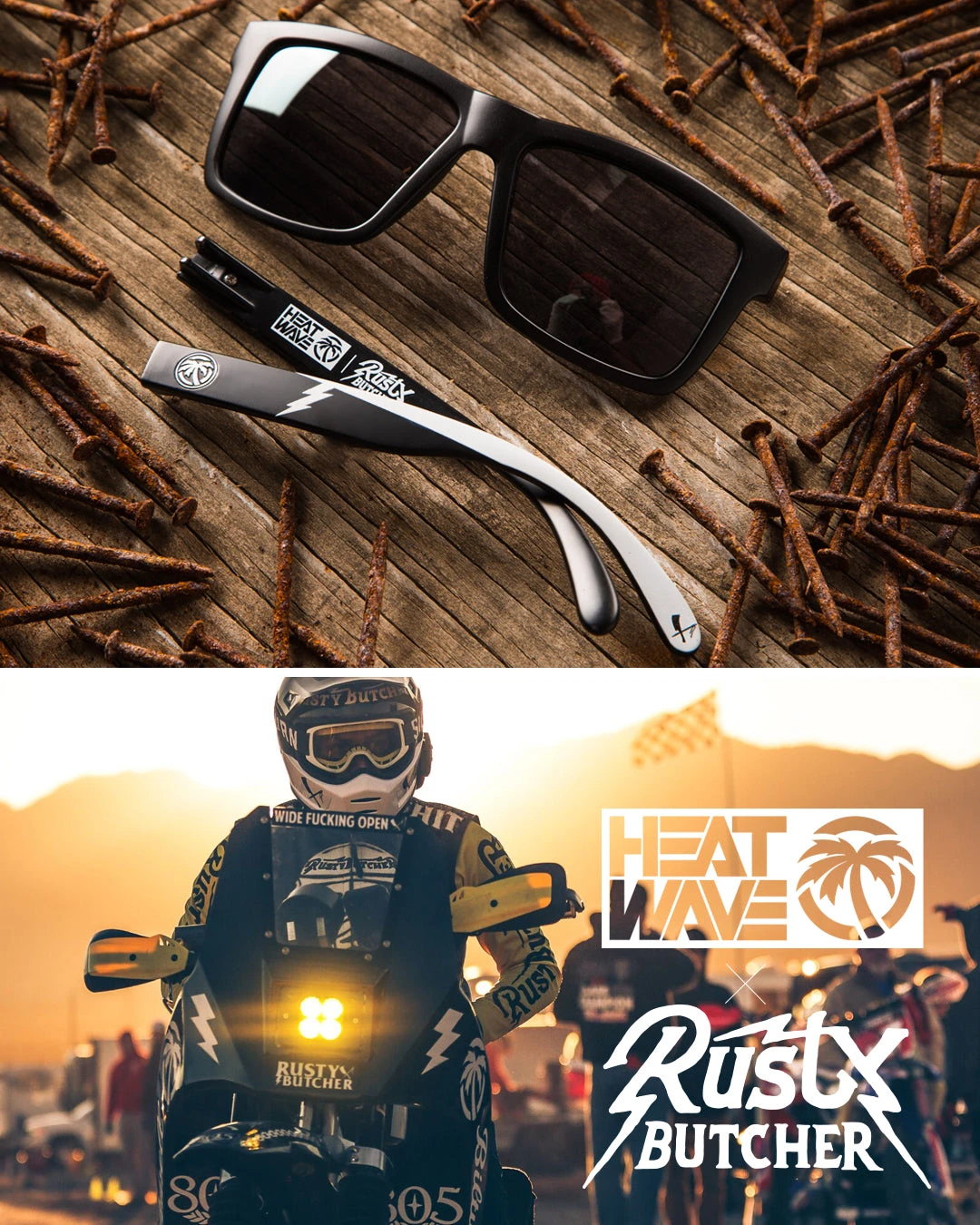 VISE Sunglasses: Rusty Butcher Customs 3 VISE Sunglasses: Rusty Butcher Customs - Image 3