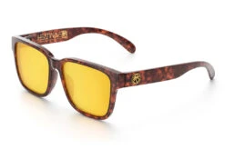 Apollo Sunglasses: TORTOISE -Heat Wave Visual Tortoise Gold Rush Angle