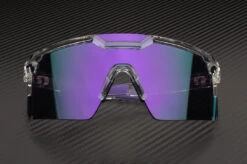 Future Tech Sunglasses: Vapor Clear Frame Ultra Violet Lens Z87+ -Heat Wave Visual VAPOR ULTRA V 1