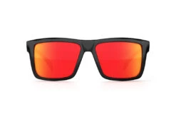 USA VISE Sunglasses: GLOSS BLACK -Heat Wave Visual Vise USA Black Sunblast Front