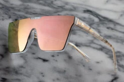Clarity Sunglasses: Marble -Heat Wave Visual clarity marble