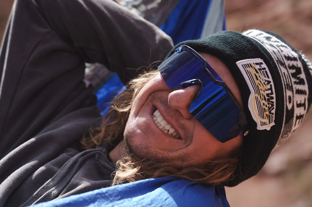 Future Tech Sunglasses: Neon Blue Frame Z87+ 3 Future Tech Sunglasses: Neon Blue Frame Z87+ - Image 3