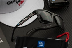 XL VISE Sunglasses: GM Goodwrench Customs -Heat Wave Visual goodwrenchVISE blackr lens 1