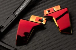 Performance Lazer Face Sunglasses: Red/Orange Z87+ 13 Performance Lazer Face Sunglasses: Red/Orange Z87+ -Heat Wave Visual lazer red