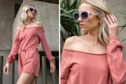 Marylin Sunglasses: Marble -Heat Wave Visual marylin marble