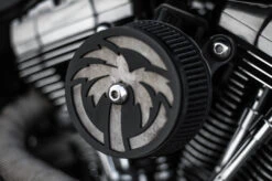 ICON H-D Air Cleaner Cover -Heat Wave Visual palm cover 2