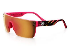 Kids Lazer Face Sunglasses: Pink Waverunner