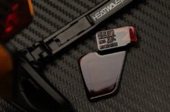 Performance Quatro Sunglasses: Red/Orange Z87+ -Heat Wave Visual quatro side shield