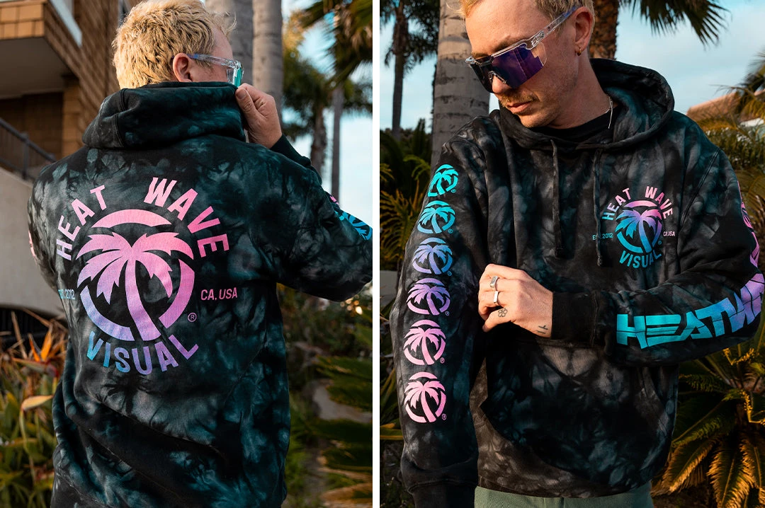 Heat Wave Standard Issue Sweatshirt - Crystal Dye 2 Heat Wave Standard Issue Sweatshirt - Crystal Dye - Image 2